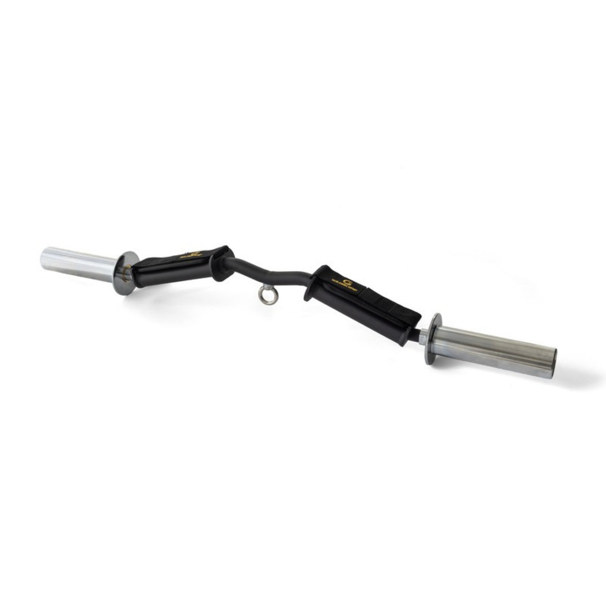 Golden Grip Brachio Blaster arm blaster bar - side angle with chrome loading sleeves