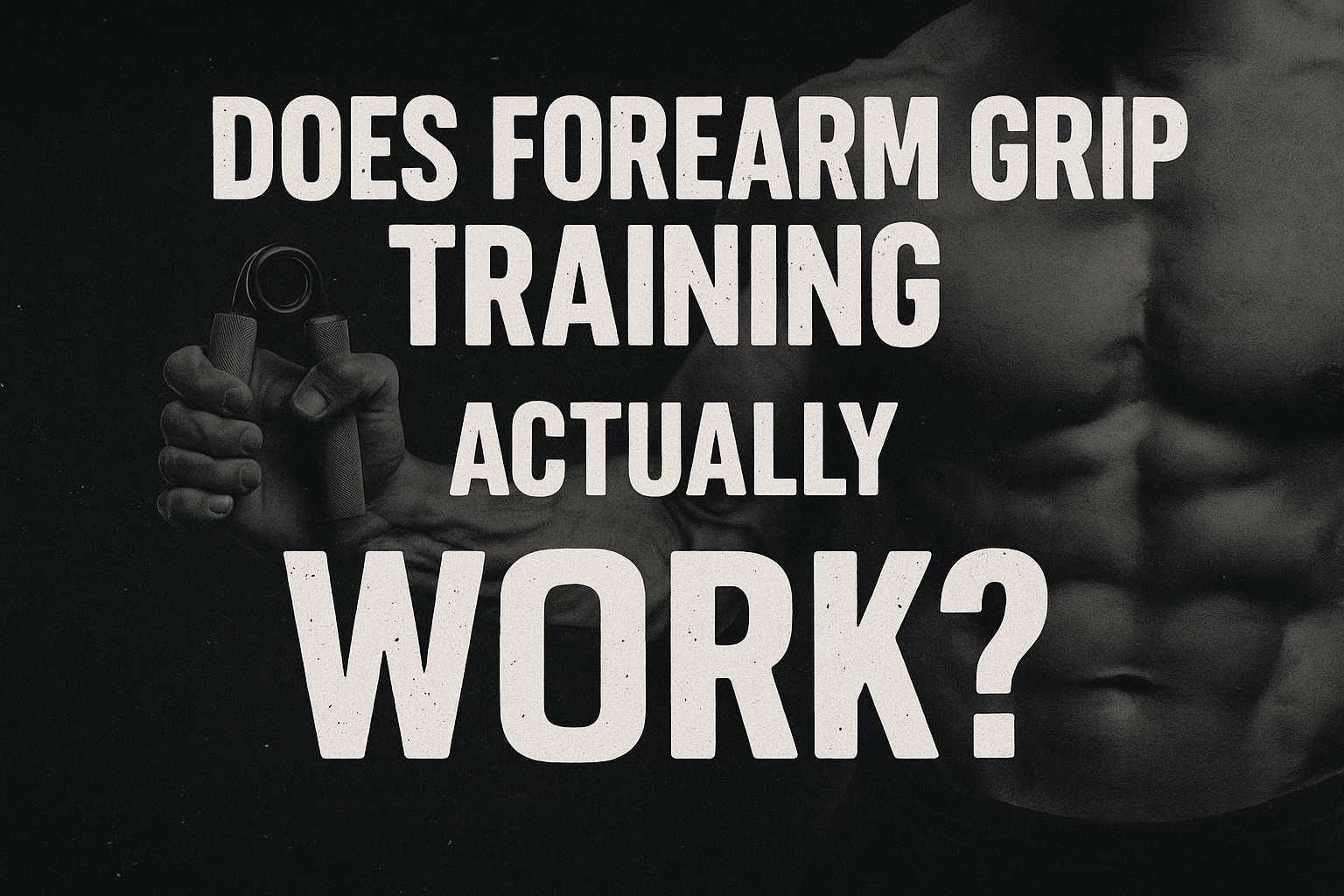 Does Forearm Grip Training Actually Work?
