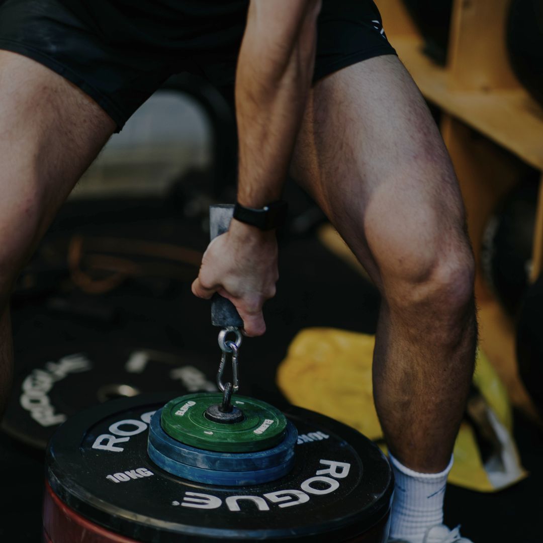 athlete training grip strength workout