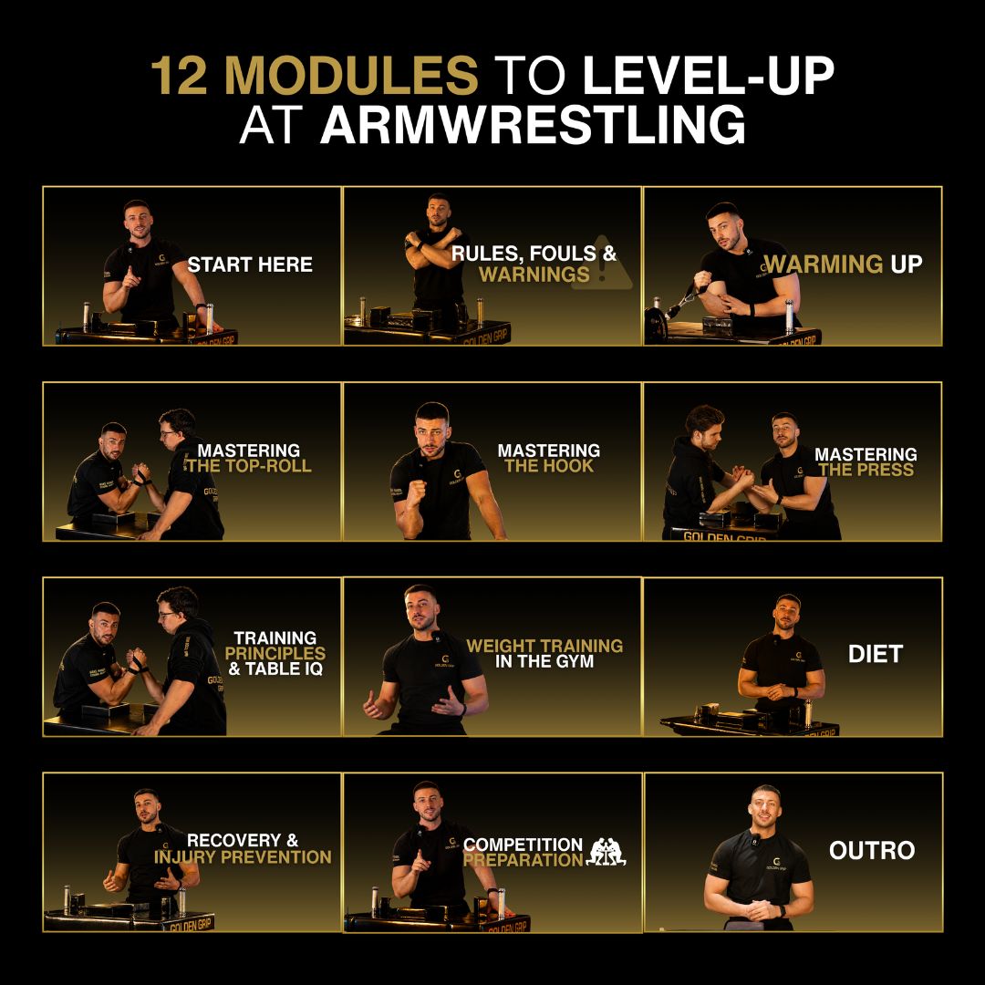 Armwrestling course modules