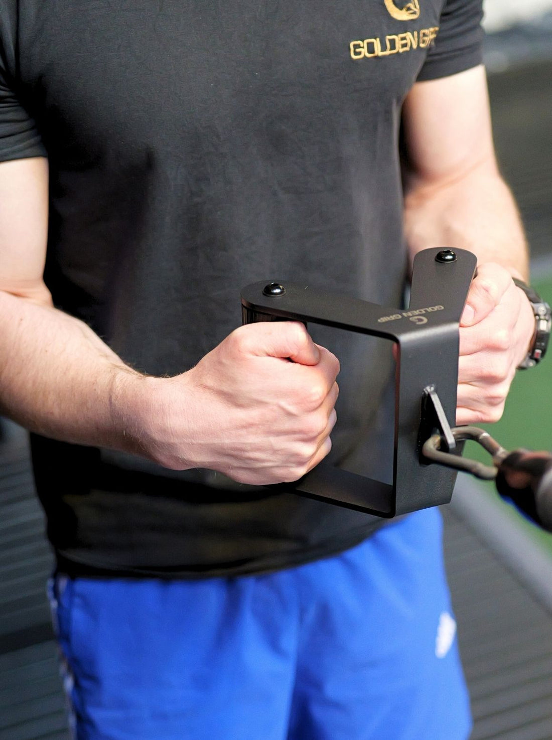 Double Rolling Row Handle | Golden Grip