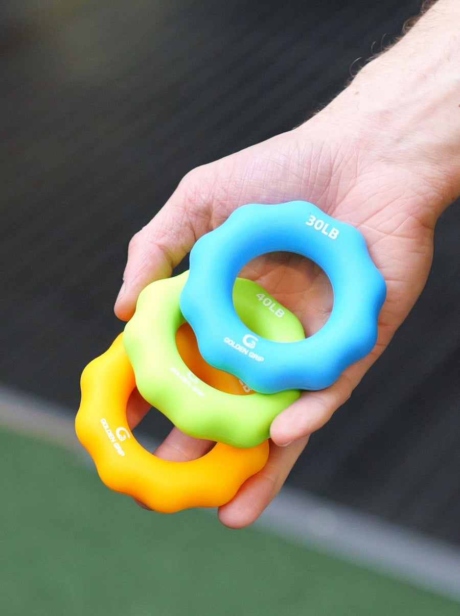 Hand Training Rubber Rings for Grip Warm-Ups