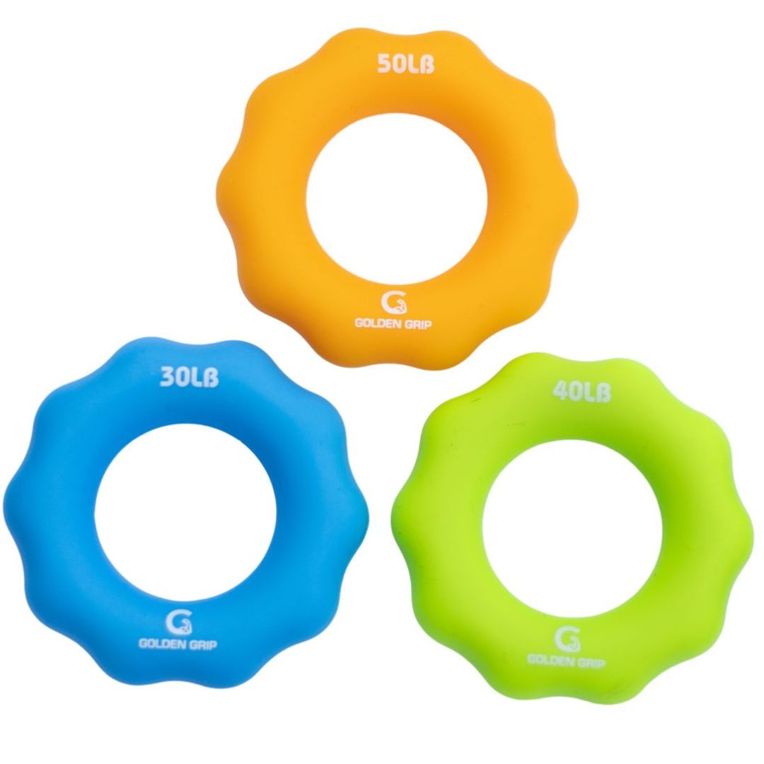 Hand Training Rubber Rings for Grip Warm-Ups