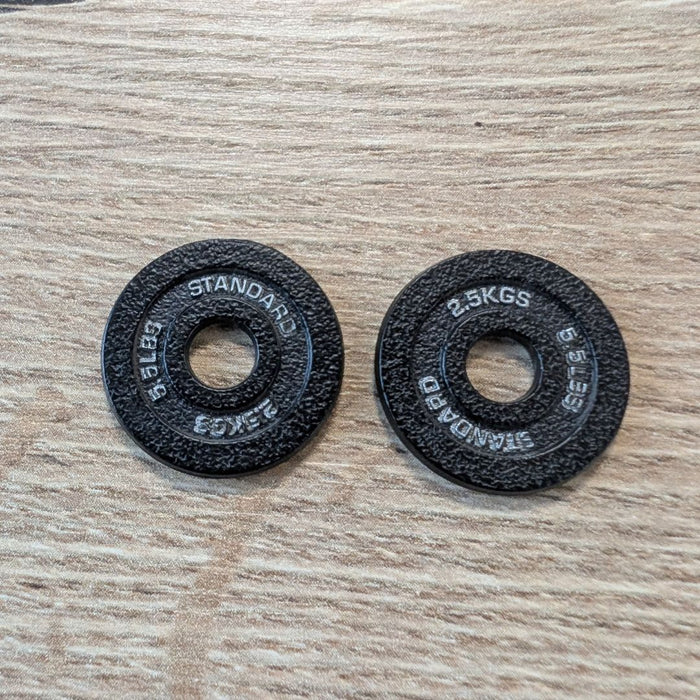 Mini Weight Plate 2.5KG | Track Your PR's